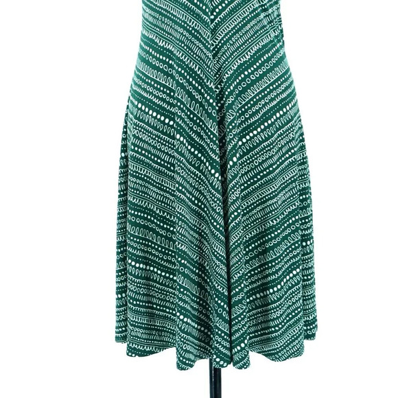 BCBGeneration Dress Women Extra Small‎ Green White Sundress Spaghetti Straps - Picture 5 of 9